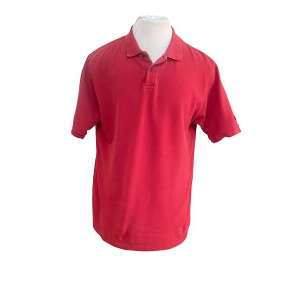 BURBERRY London Polo Golf Shirt in Red - Men's Size Large - Picture 11 of 11